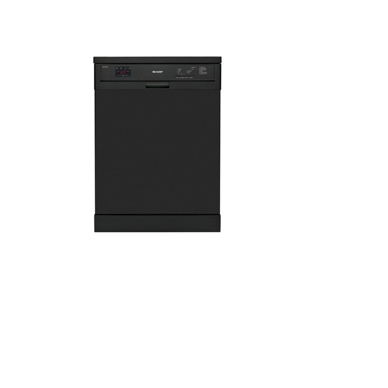 جلاية شارب QW-V615-BK سعة 15 طقم طاقة A++ لون أسود