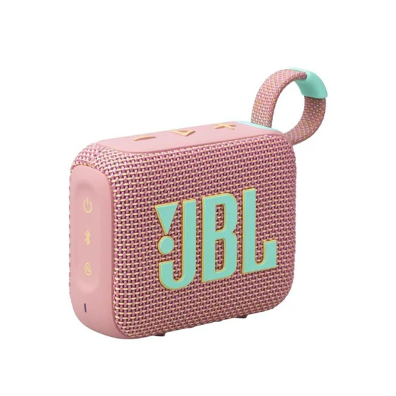 سماعة بلوتوث محمولة JBL GO 4 لون وردي JBLGO4PINK