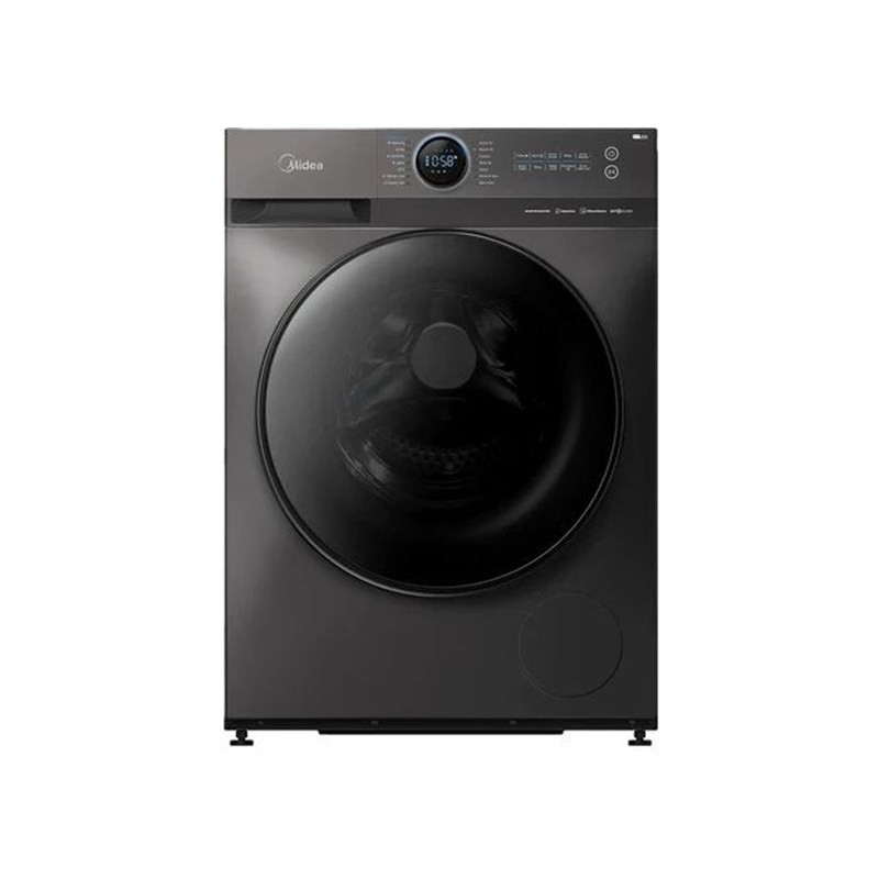 غسالة ميديا MF100W80B سعة 8 كيلو سرعة عصر 1400 دورة/دقيقة طاقة A+++ لون أبيض