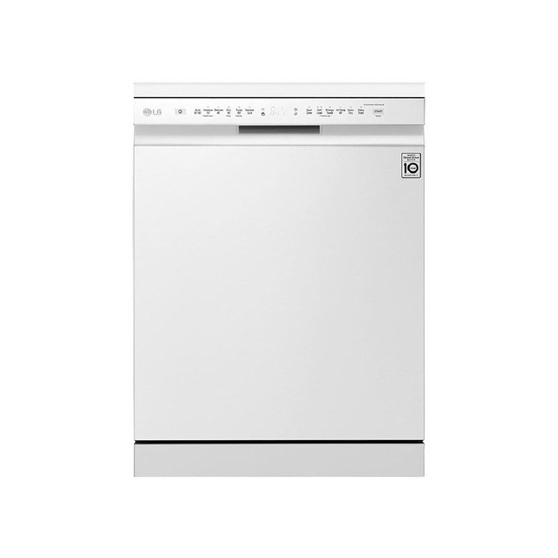 جلاية إل جي DFB512FW سعة 14 طقم طاقة A++ لون أبيض