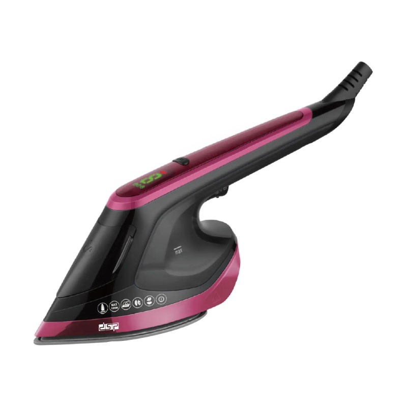 مكوى بخار 2200 واط اسود DSP KD1073B