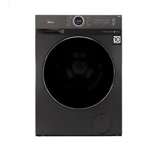 نشافة ميديا MD200H100WB سعة 10 كيلو بمضخة حرارية و14 برنامج لون رمادي تيتانيوم