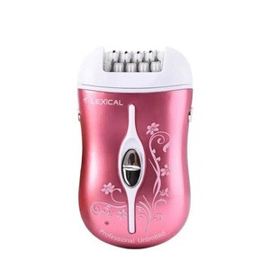 ماكينة ليكسيكال LEP-5501 لإزالة الشعر والحلاقة النسائية لاسلكية قابلة للشحن