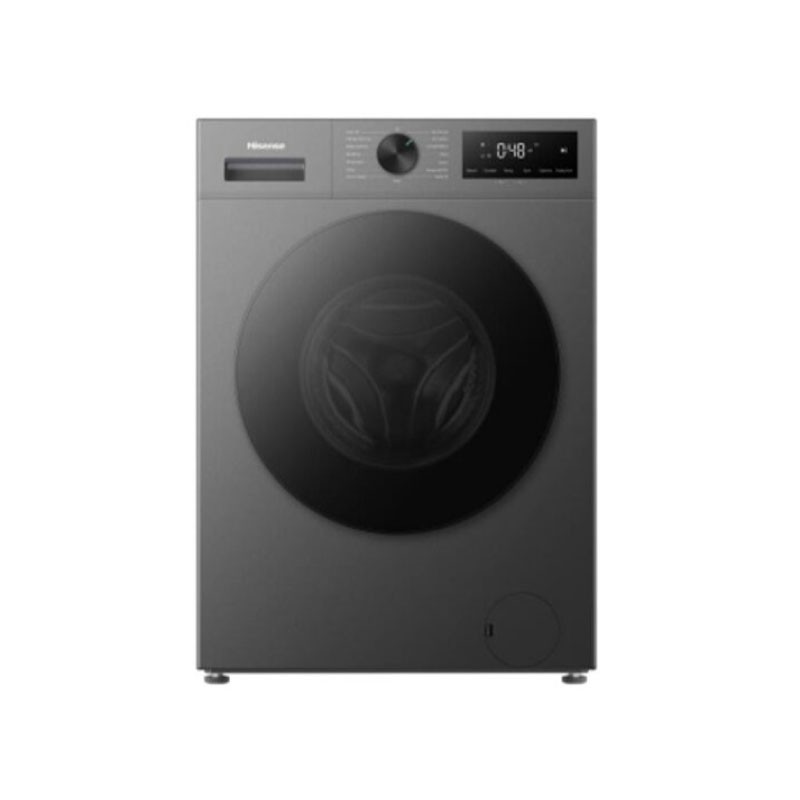 غسالة هايسنز 8 كيلو 1400 دورة سلفر WF1I8042BT/S