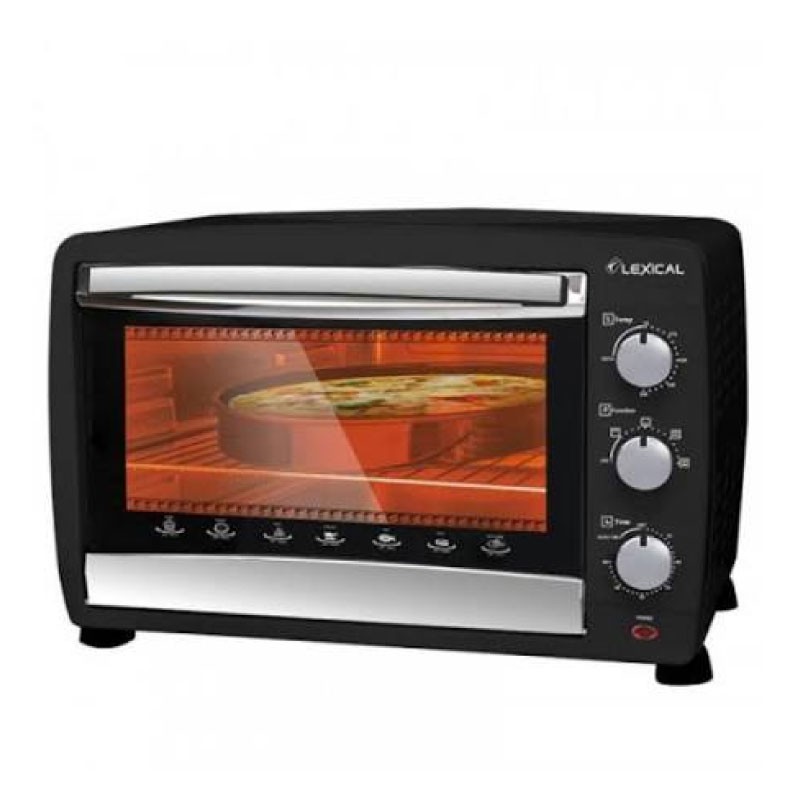 فرن كهرباء لوكسكل 25 لتر اسود LOV-2904-2