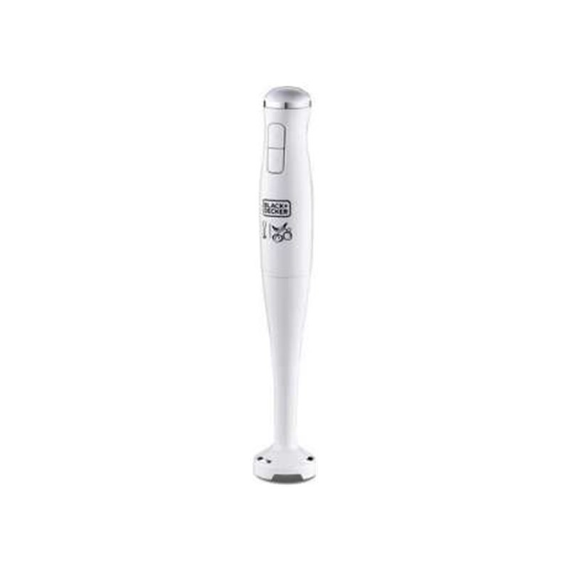 خلاط بلاك اند ديكر SB2500-B5 قدرة 300 واط لون أبيض