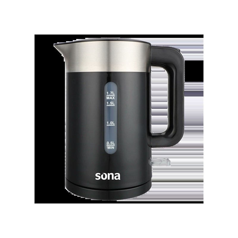 سخان ماء سونا SK-2302BK سعة 1.7 لتر قدرة 2200 واط لون أسود