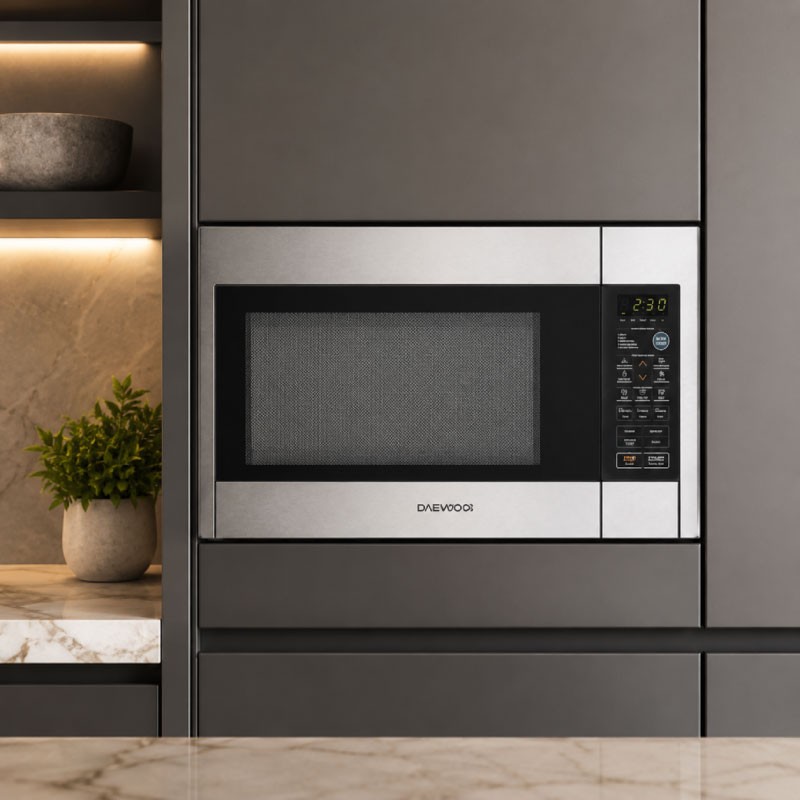 مايكرويف دايو 37 لتر سلفر KOR-45S