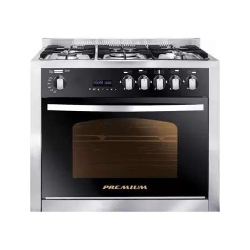 فرن يونيون إير PRM511-C6090SS مقاس 90 سم لون ستانلس ستيل