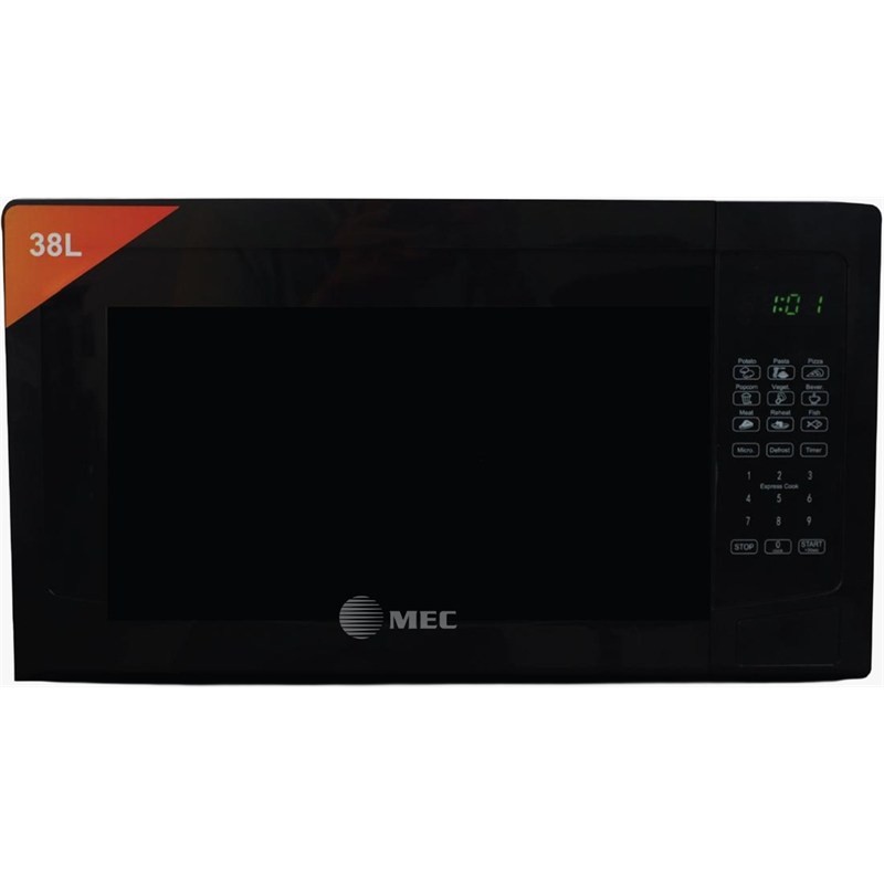 مايكرويف ام اي سي MEC38LBB سعة 38 لتر قدرة 900 واط مايكرويف لون أسود