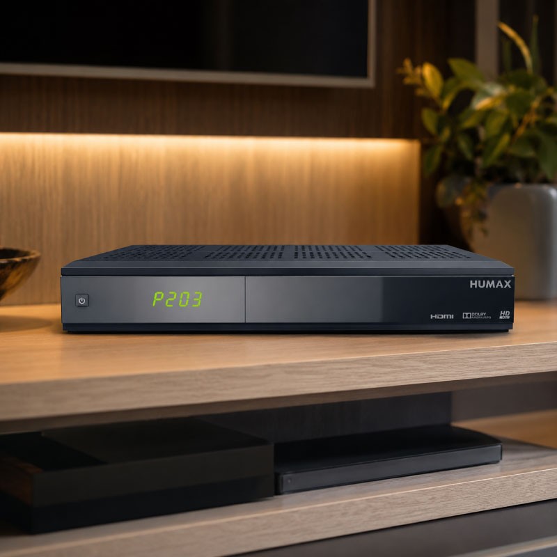 ريسيفر هيوماكس IR4000HD بدقة HD 1080P لون أسود