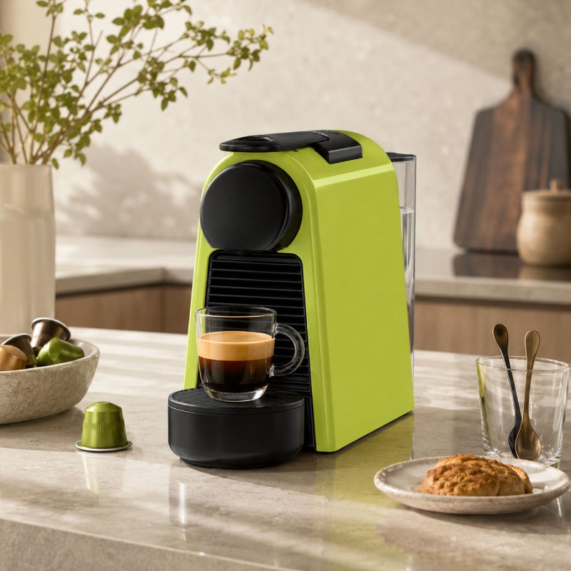 Nespresso Coffee Maker Machine Essenza Mini D30 أخضر