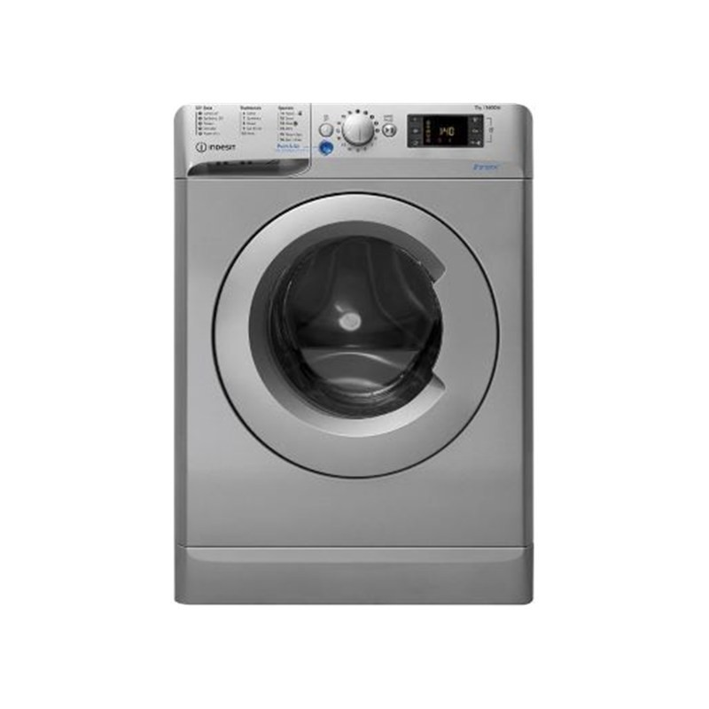 غسالة اندست XWE81283X سعة 8 كيلو سرعة عصر 1200 دورة/دقيقة طاقة A++ لون سلفر